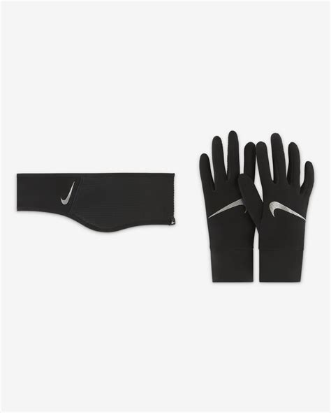 Nike Essential Running Headband and Glove Set Damen